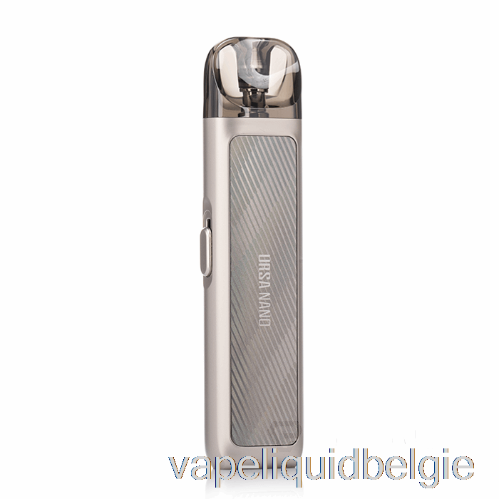 Vape Vloeistof Verloren Vape Ursa Nano Pod Kit Twill Zilver